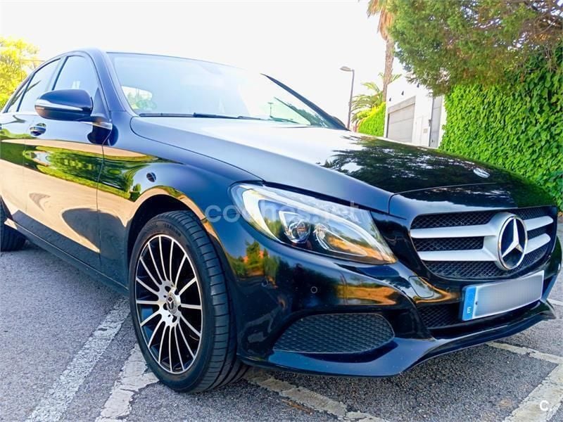 Negro Usado 2015 Mercedes C220 Berlina | 13.990 € (Super precio) - Imagen 1/4