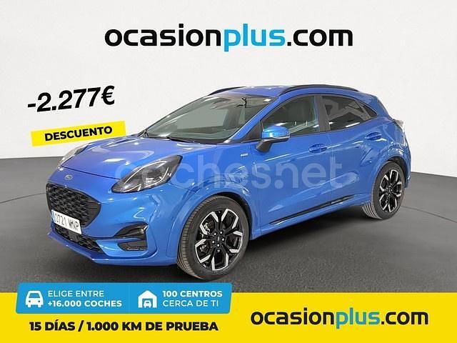 Azul Usado 2024 Ford Puma ST-Line X SUV | 19.550 € (Precio justo) - Imagen 1/4
