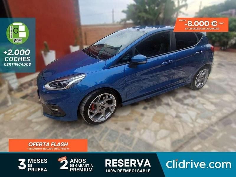 Azul Usado 2019 Ford Fiesta ST Utilitario | 17.690 € (Precio justo) - Imagen 1/3