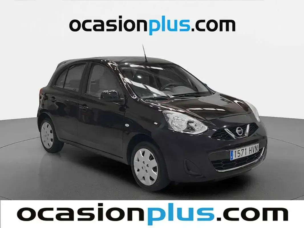 Usado Nissan Micra Acenta 80 CV (58 kW) 2014 Negro Utilitario