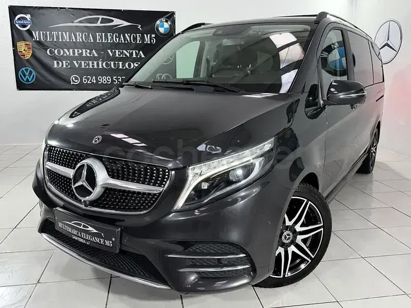 Usado Mercedes V300 Exclusive 239 CV (175 kW) 2020 Gris / plata Monovolumen