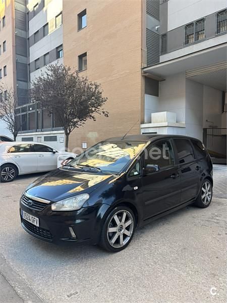Negro Usado 2008 Ford C-MAX Ghia Monovolumen | 2499 € (Super precio) - Imagen 1/4