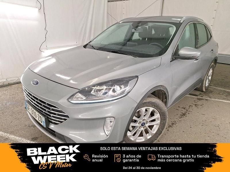 Gris Usado 2022 Ford Kuga Titanium SUV | 17.450 € (Precio justo) - Imagen 1/4