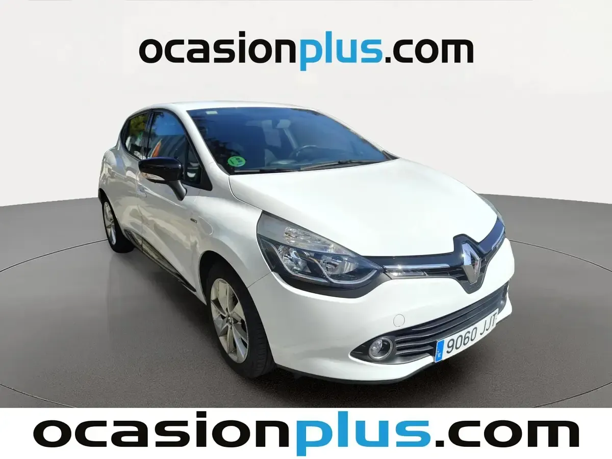 Usado Renault Clio LIMITED 75 CV (55 kW) 2015 Blanco Utilitario