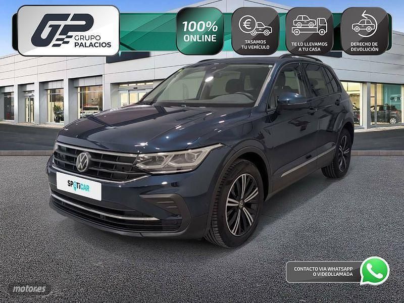Azul Usado 2020 VW Tiguan Life SUV | 26.295 € (Buen precio) - Imagen 1/4