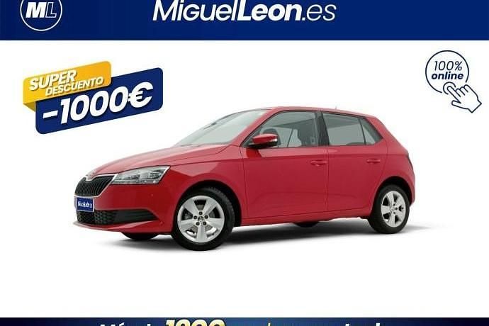 Rojo Usado 2021 Skoda Fabia Ambition Utilitario | 11.985 € (Precio justo) - Imagen 1/3
