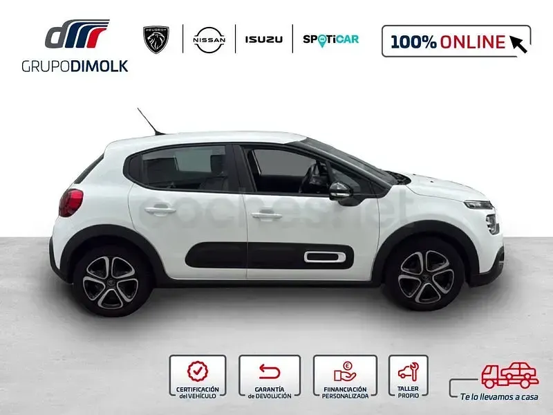 Usado Citroën C3 Feel 83 CV (61 kW) 2021 Blanco Utilitario