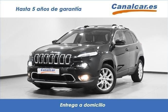 Negro Usado 2014 Jeep Cherokee Limited SUV | 13.423 € (Precio justo) - Imagen 1/4