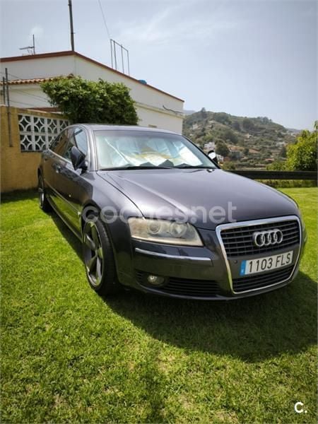 Usado Audi A8 233 CV (171 kW) 2007 Negro Berlina