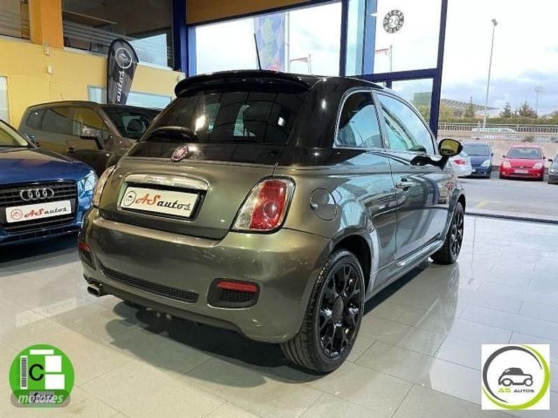 Usado Fiat 500 69 CV (50 kW) 2014 Gris Utilitario