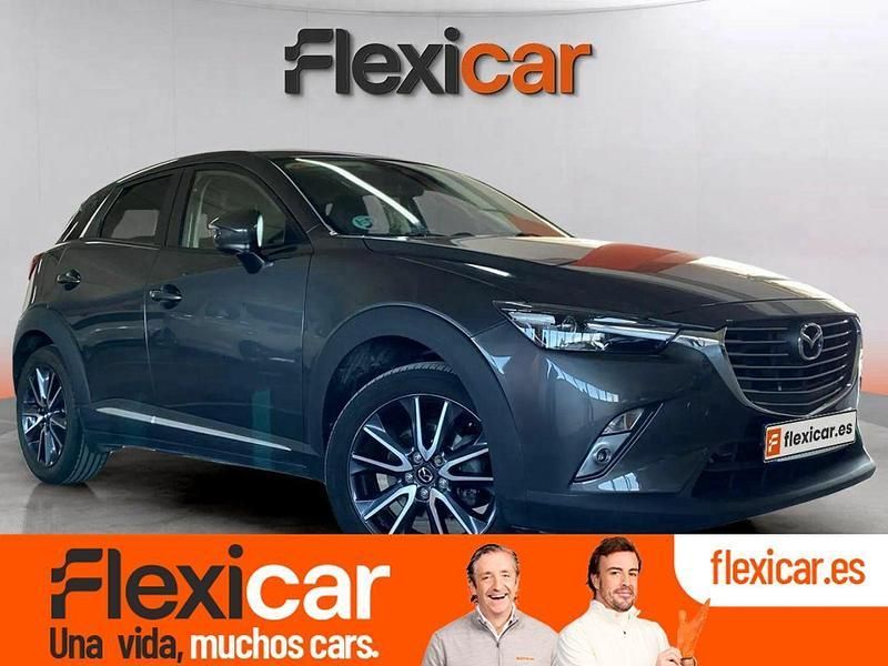 Gris / plata Usado 2018 Mazda CX-3 Luxury SUV | 16.290 € (Precio justo) - Imagen 1/4