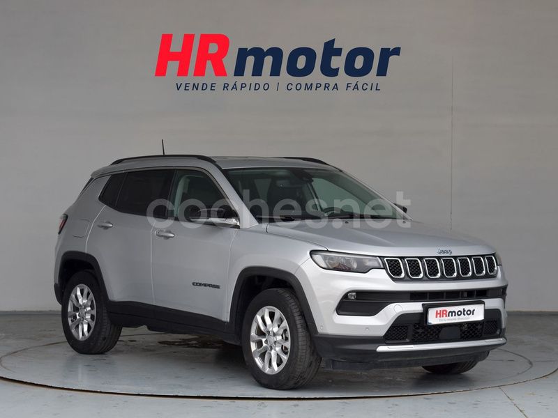 Gris / plata Usado 2021 Jeep Compass Limited SUV | 24.950 € (Precio justo) - Imagen 1/4