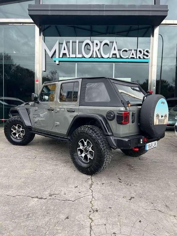 Usado Jeep Wrangler Unlimited Rubicon 268 CV (197 kW) 2021 Gris SUV