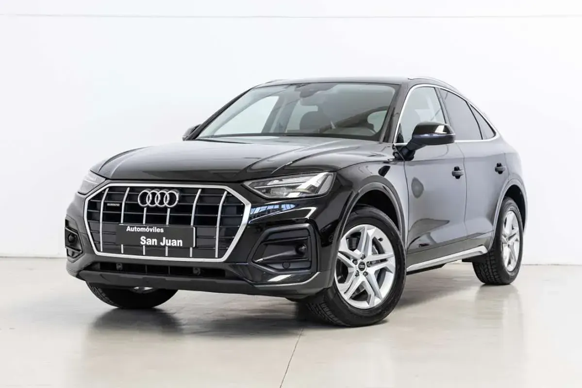Usado Audi Q5 Sportback Advanced 204 CV (150 kW) 2022 Negro SUV