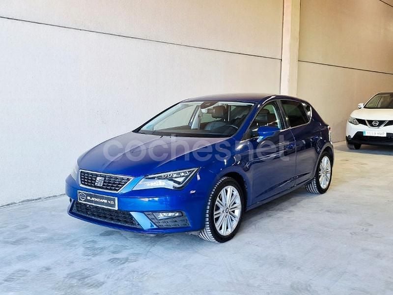 Azul Usado 2018 Seat Leon XCELLENCE Berlina | 15.699 € (Precio justo) - Imagen 1/4