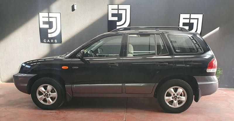 Negro Usado 2006 Hyundai Santa Fe Style SUV | 6690 € (Un poco caro) - Imagen 1/4