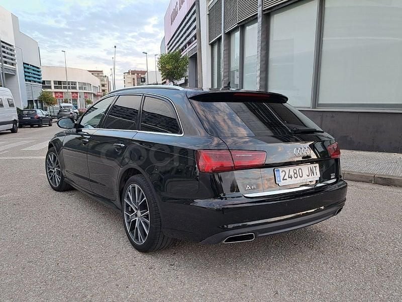 Usado Audi A6 Comfort 190 CV (139 kW) 2016 Negro Familiar