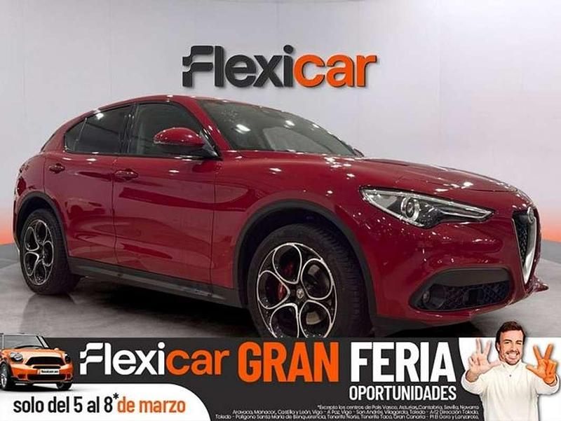 Usado Alfa Romeo Stelvio Executive 211 CV (155 kW) 2019 Rojo SUV