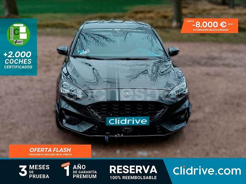 Negro Usado 2019 Ford Focus ST-Line Berlina | 17.490 € (Super precio) - Imagen 1/3
