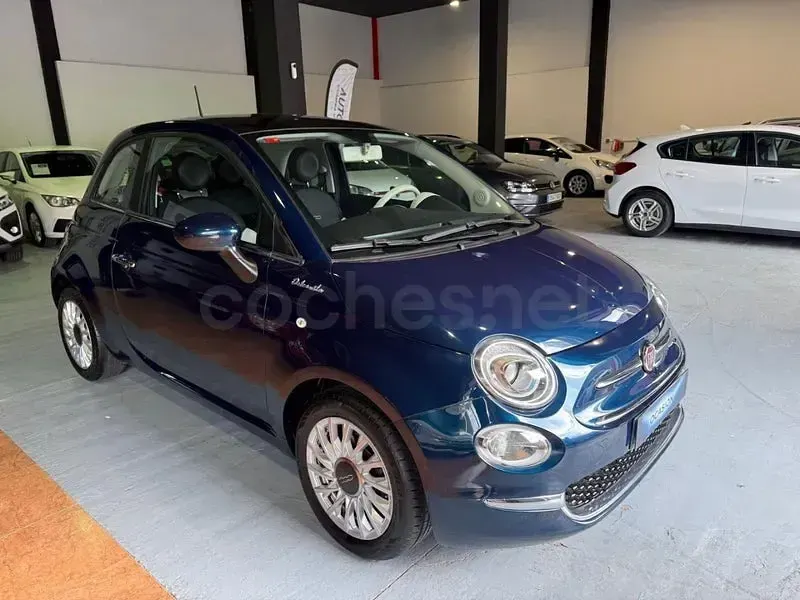 Usado Fiat 500 Dolcevita 70 CV (51 kW) 2021 Azul Berlina