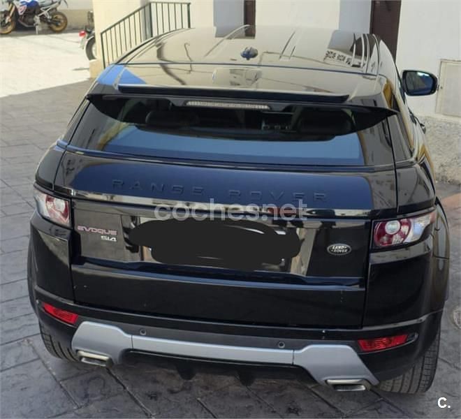 Negro Usado 2012 Land Rover Range Rover evoque Dynamic SUV | 15.999 € (Buen precio) - Imagen 1/4