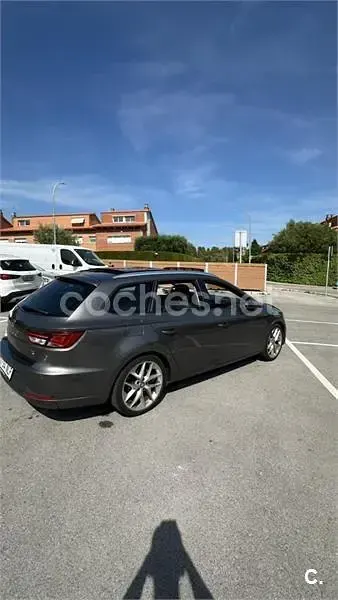 Brugt Seat Leon ST Style 150 HK (110 kW) 2014 Grå Stationcar