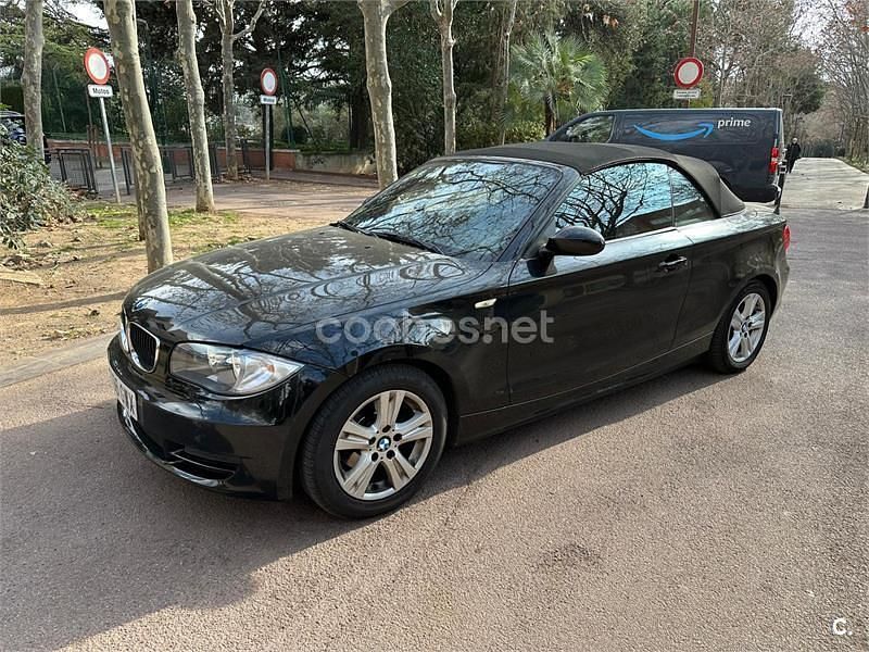 Usado BMW 120 Cabriolet 177 CV (130 kW) 2010 Negro Descapotable