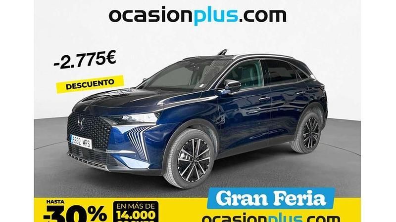 Azul Usado 2024 DS Automobiles DS7 Crossback Rivoli SUV | 26.319 € (Precio justo) - Imagen 1/4