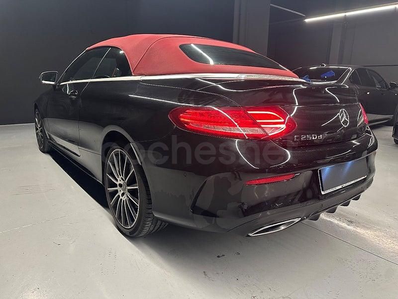 Usado Mercedes C250 204 CV (150 kW) 2018 Negro Descapotable