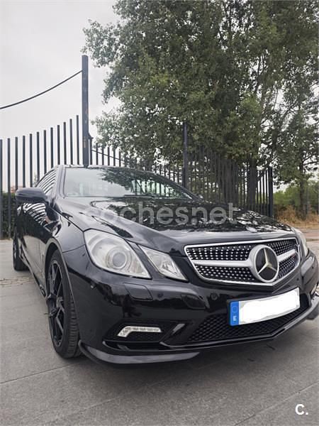 Usado Mercedes E350 231 CV (169 kW) 2009 Negro Coupe