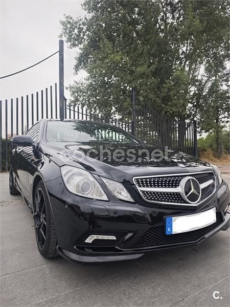 Negro Usado 2009 Mercedes E350 Coupe | 14.000 € (Precio justo) - Imagen 1/4