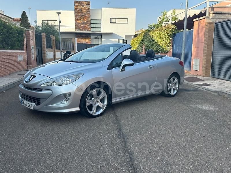 Gris / plata Usado 2010 Peugeot 308 CC Sport Descapotable | 7900 € (Precio justo) - Imagen 1/4