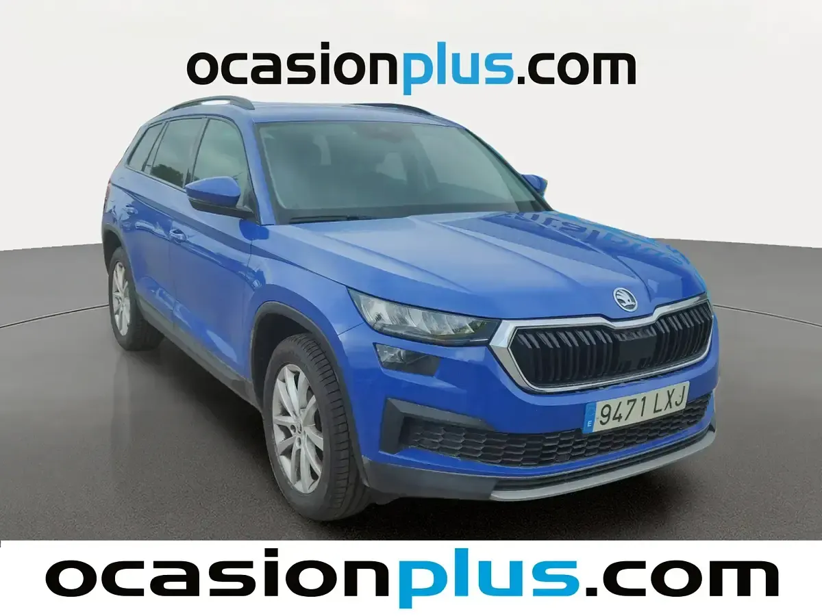 Usado Skoda Kodiaq Ambition 150 CV (110 kW) 2022 Azul SUV