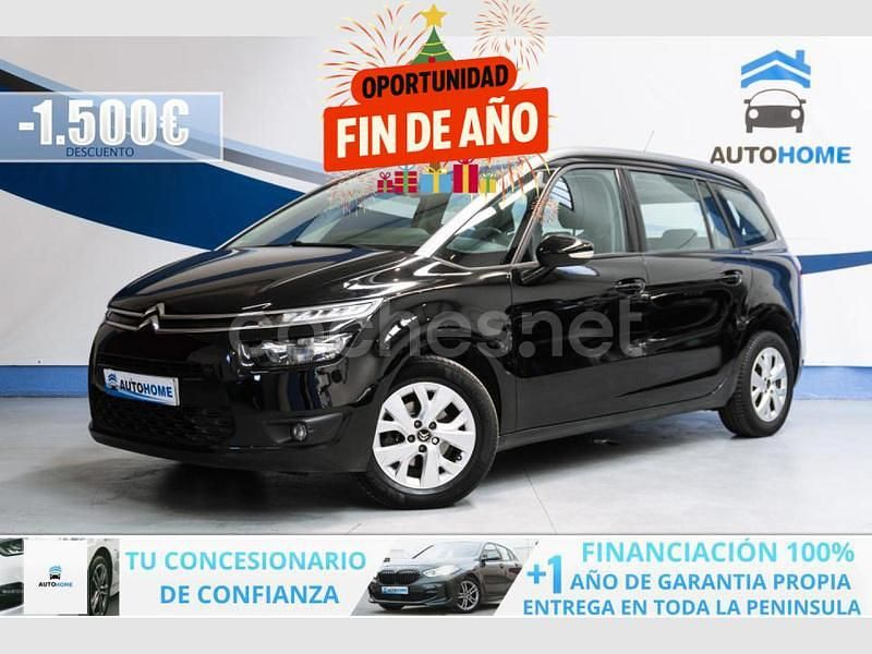 Negro Usado 2015 Citroën C4 Picasso Feel Monovolumen | 7450 € (Precio justo) - Imagen 1/4