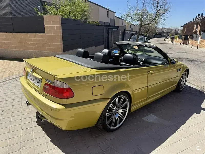 Usado BMW M3 Cabriolet 321 CV (236 kW) 2001 Amarillo Descapotable