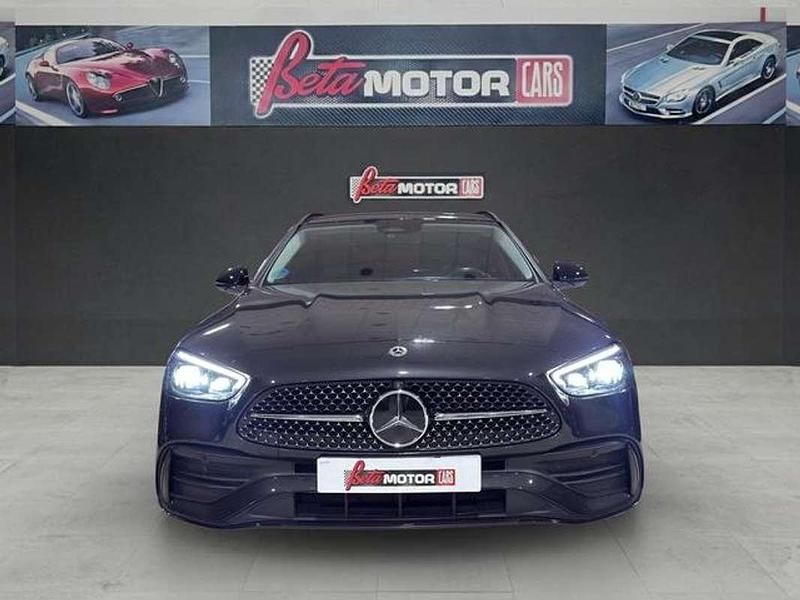 Usado Mercedes C220 200 CV (147 kW) 2022 Gris Familiar