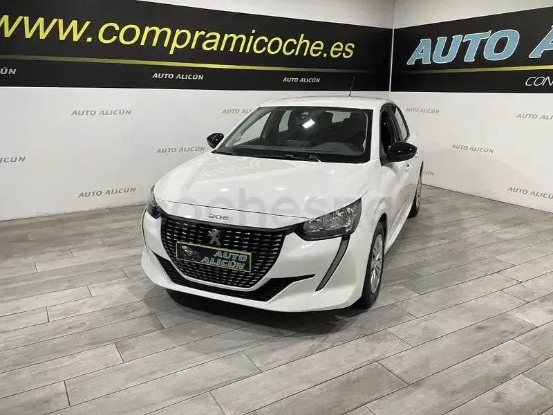 Usado Peugeot 208 Active 100 CV (73 kW) 2022 Blanco Utilitario
