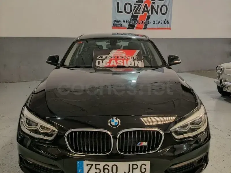 Usado BMW 118 150 CV (110 kW) 2016 Negro Utilitario