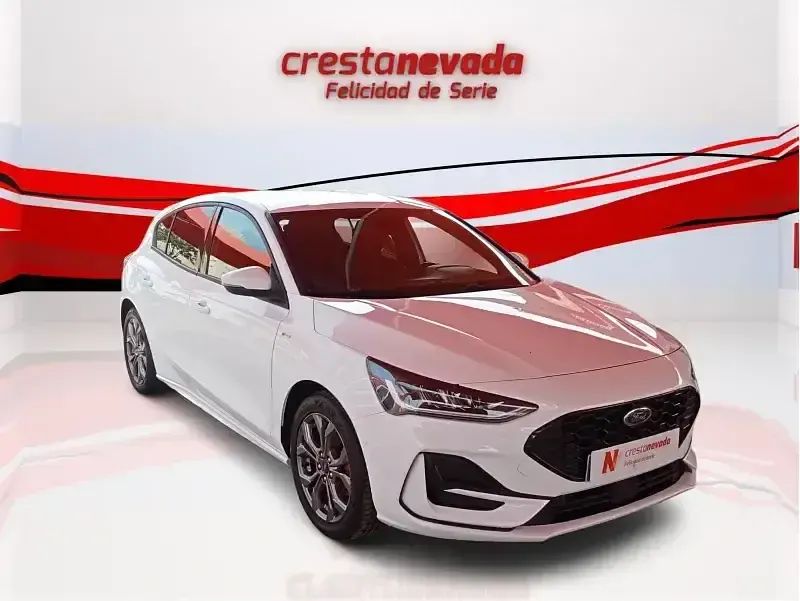 Usado Ford Focus ST-Line 125 CV (91 kW) 2022 Blanco