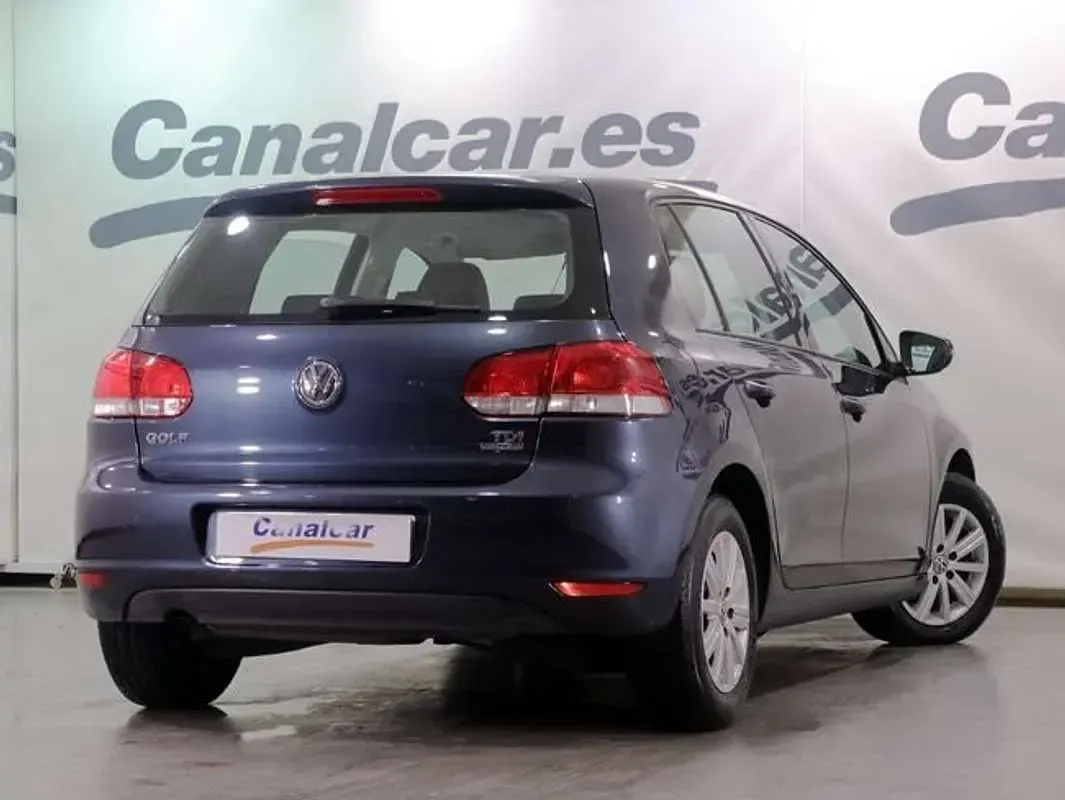 Usado VW Golf VI Advance 105 CV (77 kW) 2011 Azul Utilitario