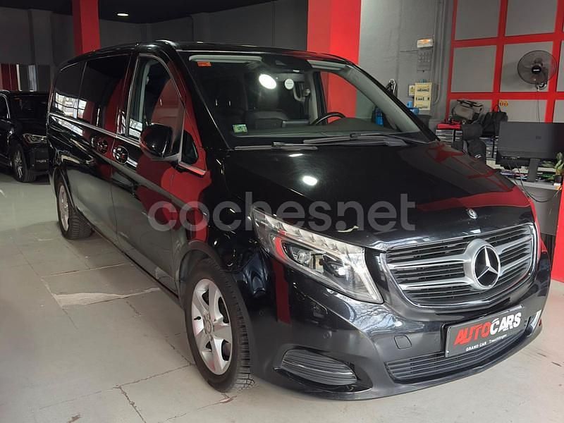 Negro Usado 2016 Mercedes V250 Avantgarde Monovolumen | 34.900 € (Precio justo) - Imagen 1/4