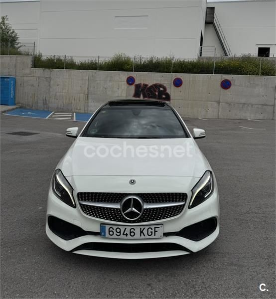 Blanco Usado 2017 Mercedes A180 AMG line Berlina | 20.000 € (Precio justo) - Imagen 1/4