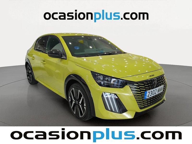 Usado Peugeot e-208 GTi 114 kW (156 CV) 2023 Amarillo Utilitario