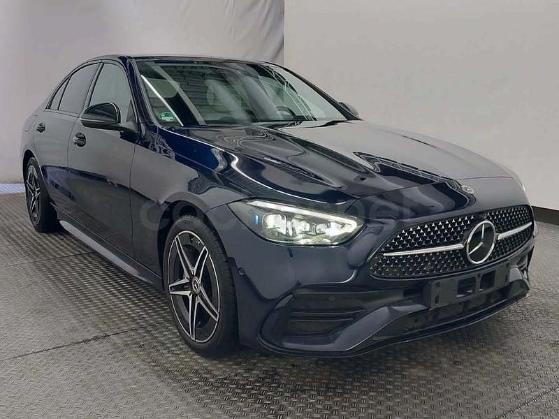 Usado Mercedes C300e 313 CV (230 kW) 2022 Azul Berlina