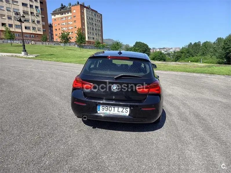 Käytetty BMW 118 143 HP (105 kW) 2016 Musta Viistoperä