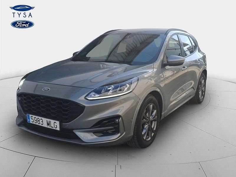 Gris / plata Usado 2023 Ford Kuga ST-Line SUV | 22.495 € (Precio justo) - Imagen 1/4