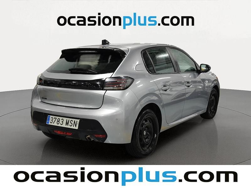 Usado Peugeot 208 Active 100 CV (73 kW) 2024 Gris Utilitario