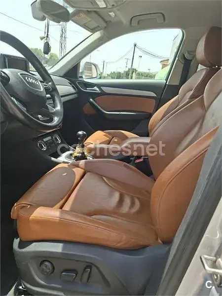 Usado Audi Q3 140 CV (102 kW) 2013 Gris / plata SUV