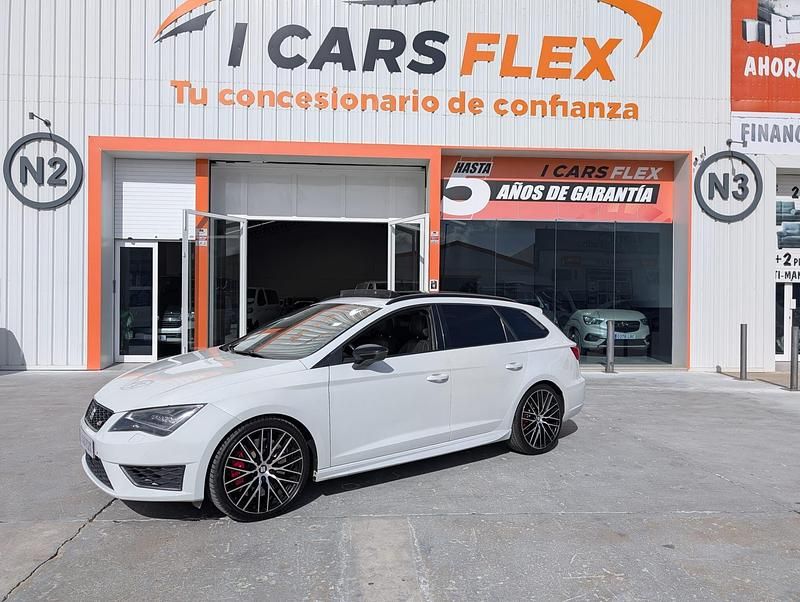 Blanco Usado 2016 Cupra Leon Familiar | 17.490 € (Precio justo) - Imagen 1/4