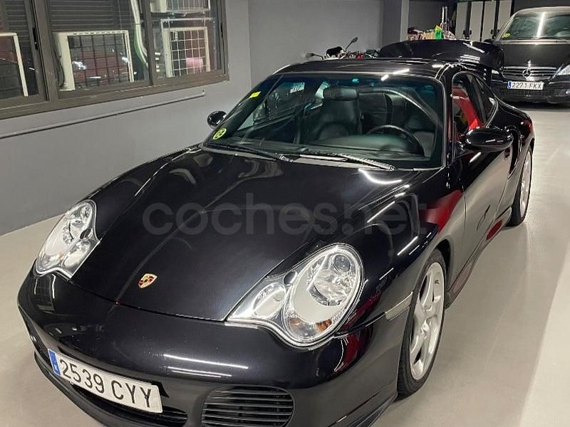 Usado Porsche 911 Turbo 420 CV (308 kW) 2004 Negro Coupe